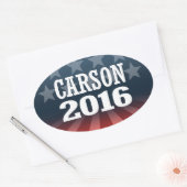 CARSON 2016 OVALE STICKER (Envelop)