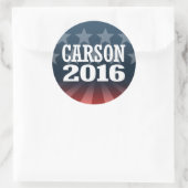 CARSON 2016 RONDE STICKER (Tas)