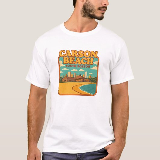 Carson Beach Souvenir T-shirt (Voorkant)