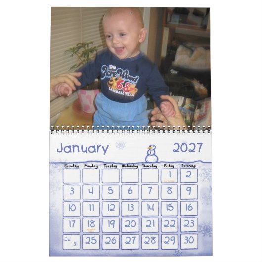 Carson Calendar Kalender (Jan 2027)