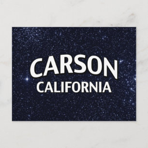 Carson California Briefkaart