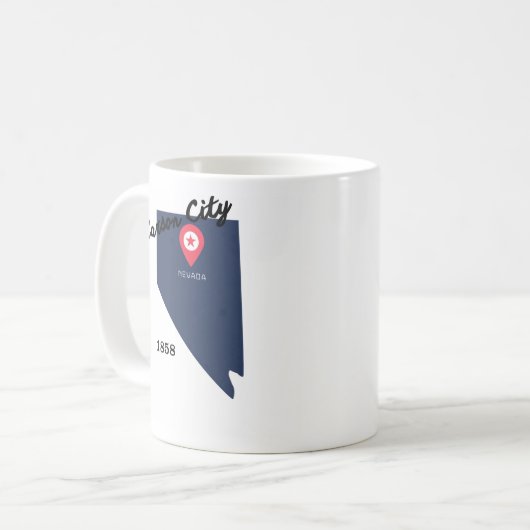 Carson City coffee mug  Koffiemok (Voorkant links)