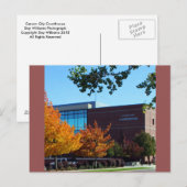 Carson City Courthouse, Carson City, Nevada Briefkaart (Voorkant / Achterkant)