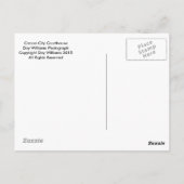 Carson City Courthouse, Carson City, Nevada Briefkaart (Achterkant)