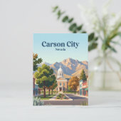 Carson City, Nevada Briefkaart (Staand voorkant)