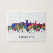 Carson City Nevada Skyline Legpuzzel (Horizontaal)
