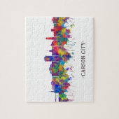 Carson City Nevada Skyline Legpuzzel (Verticaal)