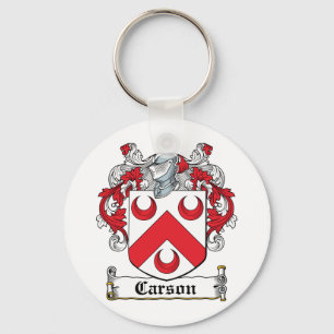 Carson Family Crest Sleutelhanger