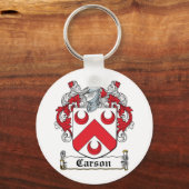 Carson Family Crest Sleutelhanger (Voorkant)