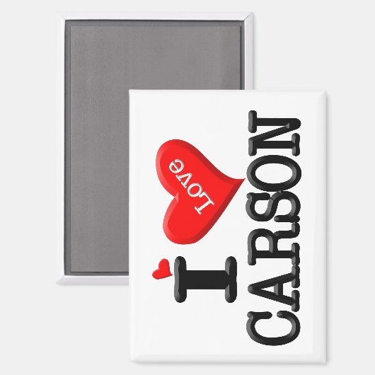 CARSON MAGNEET (Voorkant / Achterkant)