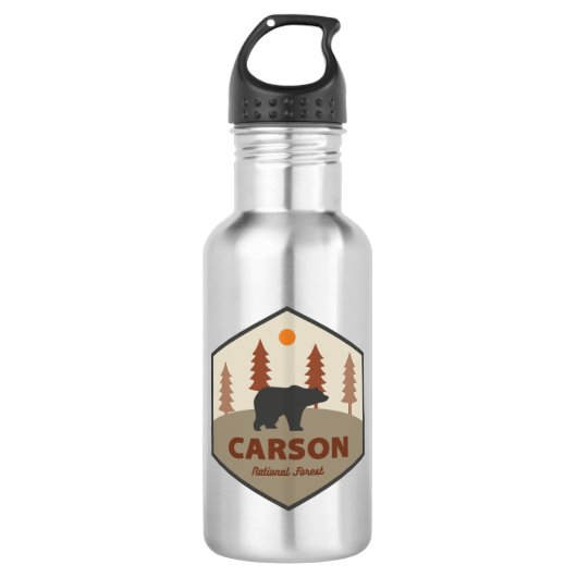 Carson National Forest New Mexico Beer Waterfles (Voorkant)
