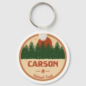 Carson National Forest Sleutelhanger (Voorkant)