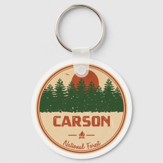 Carson National Forest Sleutelhanger (Voorkant)