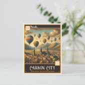 Carson, Nevada |  Briefkaart (Staand voorkant)