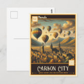 Carson, Nevada |  Briefkaart (Voorkant / Achterkant)