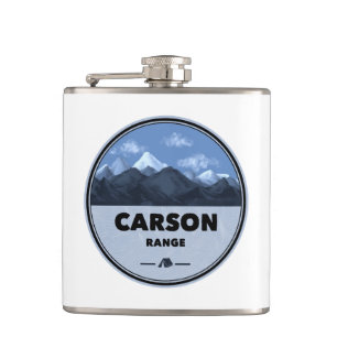 Carson Range Californië Nevada Kamperen Heupfles