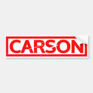 Carson Stamp Bumpersticker