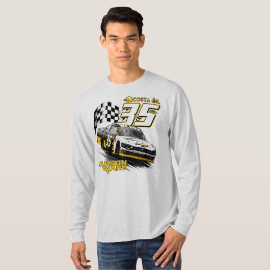 Carson Ware 35 Poconos Auto T-shirt (Voorkant volledig)