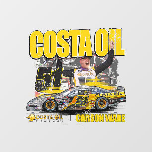 Carson Ware 51 Car Window Cling Raamsticker