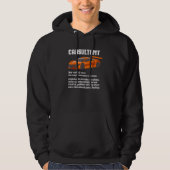 Carsultant Guy Diesel Mechanic Mechanic Hoodie (Voorkant)