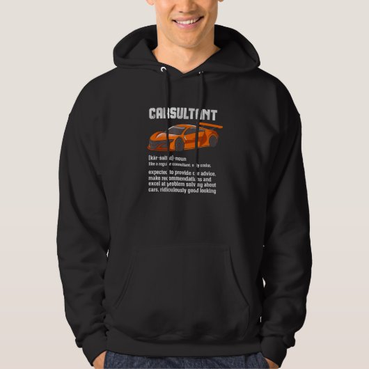 Carsultant Guy Diesel Mechanic Mechanic Hoodie (Voorkant)