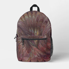 Carta Marmorizzata Print Cut Sew Bag Bedrukte Rugzak