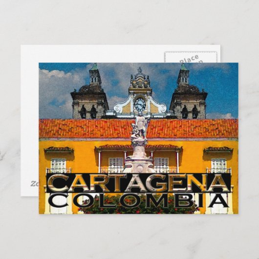 Cartagena Briefkaart (Voorkant / Achterkant)