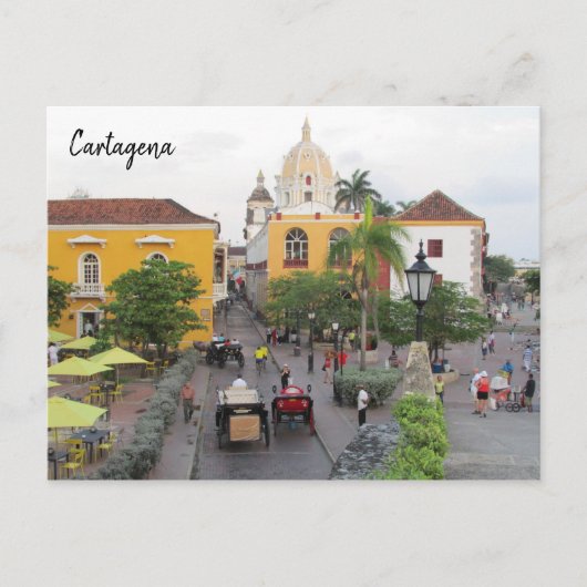 cartagena briefkaart (Voorkant)