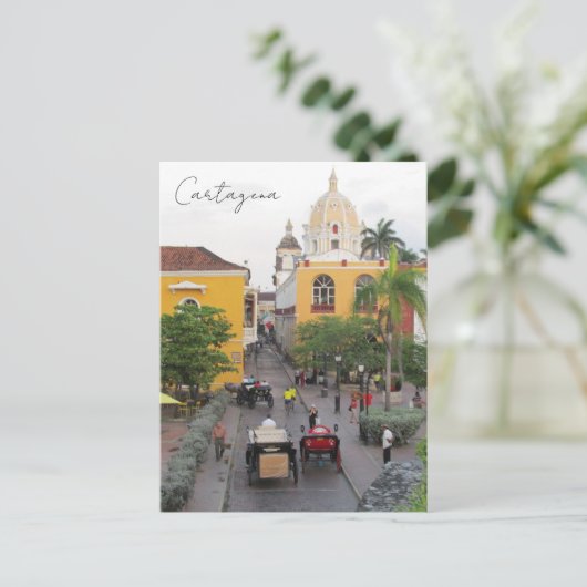cartagena briefkaart (Staand voorkant)
