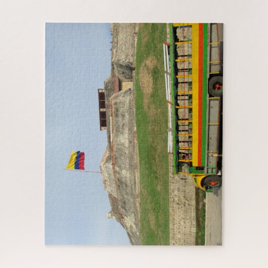 cartagena castillo legpuzzel (Verticaal)