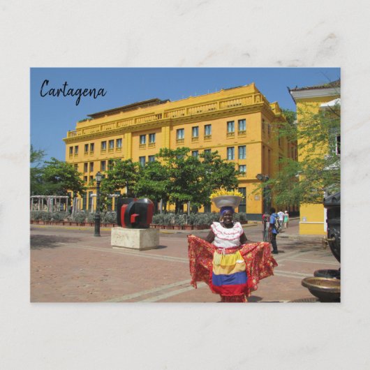 cartagena chica briefkaart (Voorkant)