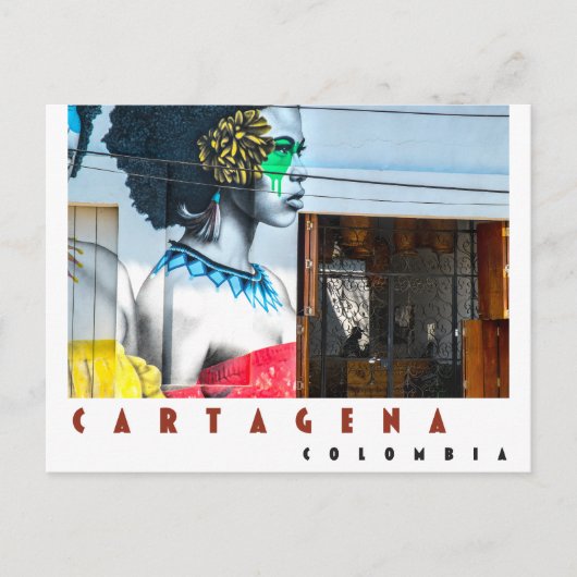 Cartagena, Colombia, Briefkaart (Voorkant)