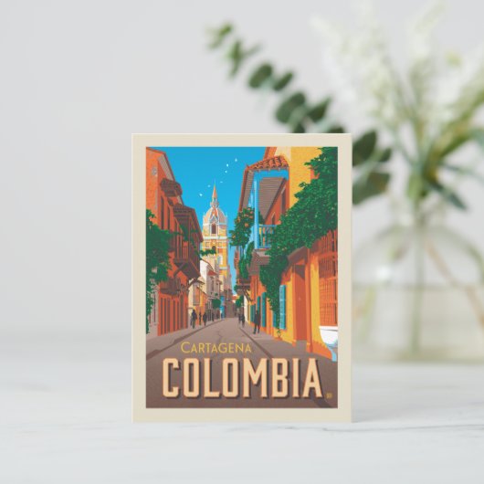 Cartagena, Colombia Briefkaart (Staand voorkant)
