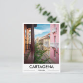 Cartagena Colombia Foto Briefkaart (Staand voorkant)