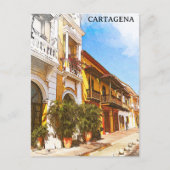 Cartagena Colombia Historisch Centrum Briefkaart (Voorkant)