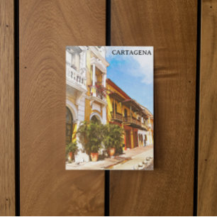Cartagena Colombia Historisch Centrum Briefkaart
