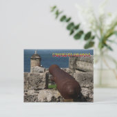Cartagena Colombia Post Kaart (Staand voorkant)