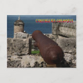 Cartagena Colombia Post Kaart (Voorkant)
