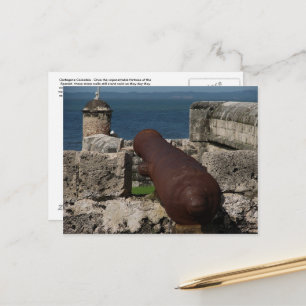 Cartagena Colombia Post Kaart