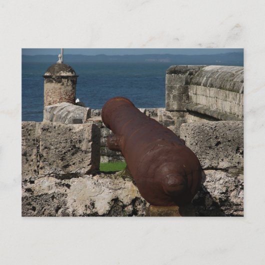 Cartagena Colombia Post Kaart (Voorkant)