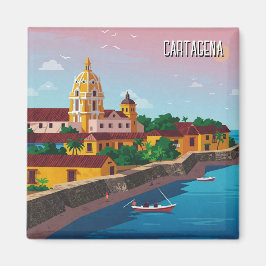 Cartagena Colombia Reizen Magneet
