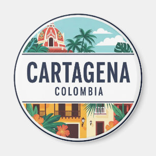 Cartagena Colombia Reizen Magneet