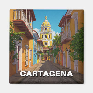 Cartagena Colombia Reizen Magneet