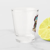Cartagena Colombia Reizen Shot Glas (Links)