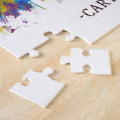 Cartagena Colombia Skyline Legpuzzel (Zijkant)