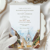 Cartagena Colombia Skyline Travel Wedding Kaart