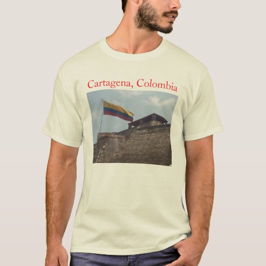 Cartagena, Colombia T-shirt (Voorkant)