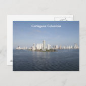 Cartagena Columbia, fotografie, Briefkaart (Voorkant / Achterkant)