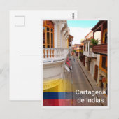Cartagena de Indias - Colombia Briefkaart (Voorkant / Achterkant)