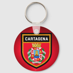 Cartagena Flag Sleutelhanger